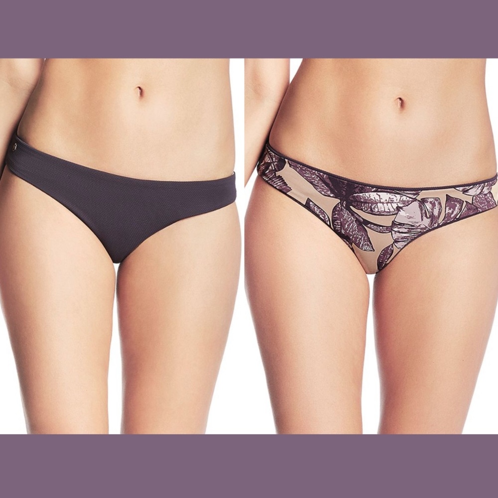 NWT Maaji Blackberry Velvet Sublime Bikini Bottom